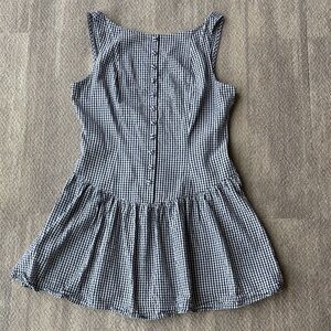 Wild Fable Black and White Gingham Mini Dress